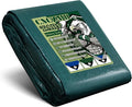 Tarp Waterproof 10x10 Feet, 8 Mil Thick Finished Size Green Poly Tarpaulin by CNCZMH