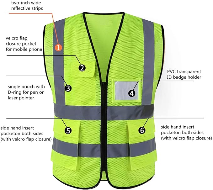 Tydon Guardian Reflective Safety Vest - Image 2