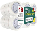 HERKKA Clear Packing Tape, 18 Rolls Heavy Duty Packaging Tape by HERKKA