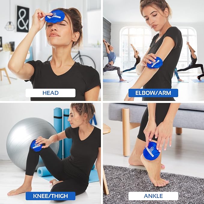 Reusable Round Hot and Cold Gel Ice Packs - Image 5