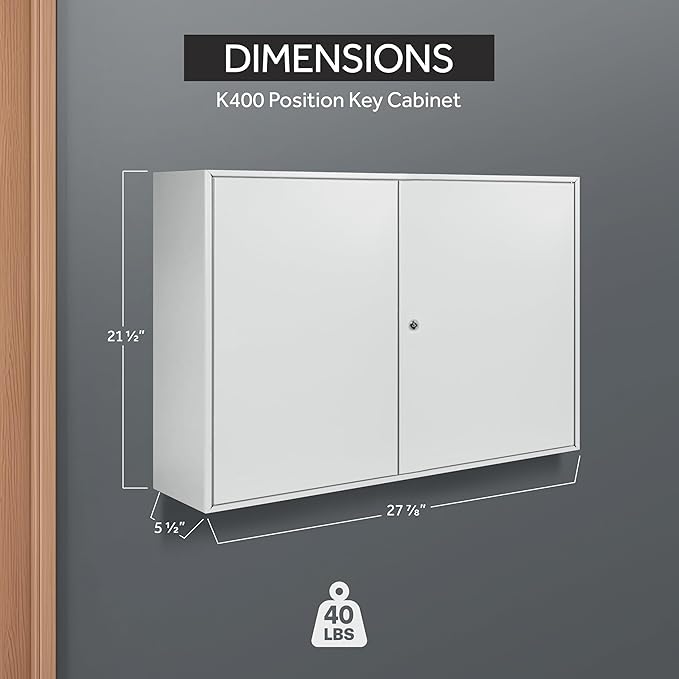 Durabox 400 Position Steel Key Cabinet - Image 2