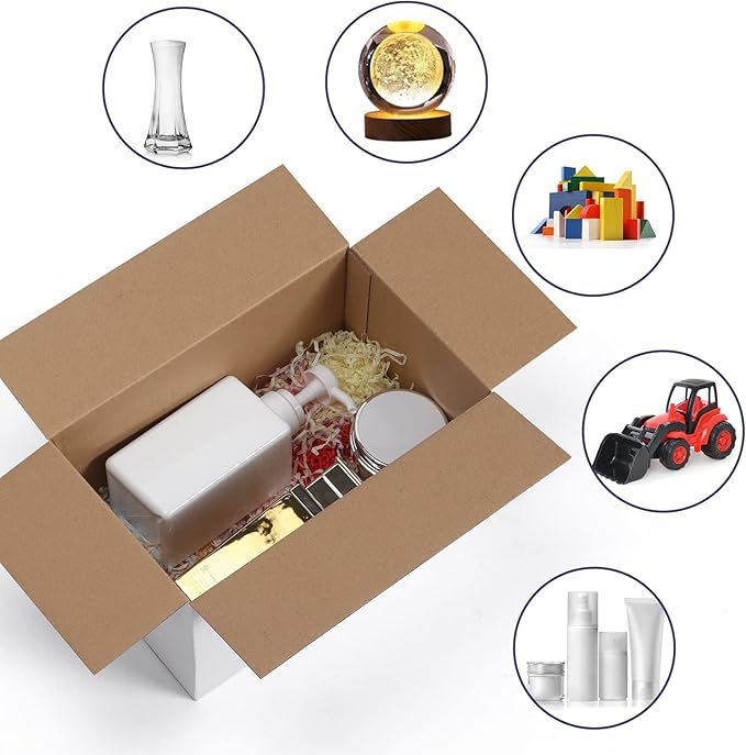 Small Shipping Boxes 10x6x6 Inch set of 40, Moving and Storage - Image 4