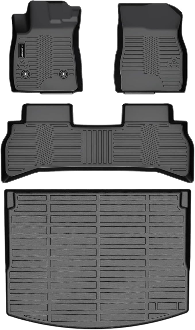 Auxko All Weather Floor Mats Cargo Mat Fit - Image 2