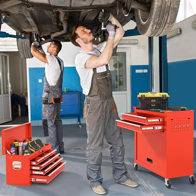 8 Drawer High Capacity Rolling Tool Chest, Tool Box - Image 2