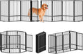 Full Metal Freestanding Dog Gate by SNUOWU