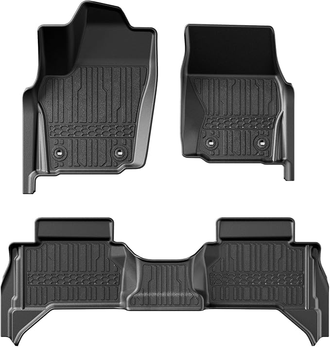 TripleAliners for Tacoma 2024 2025 Double Cab Floor Mats All Weather Floor - Image 8