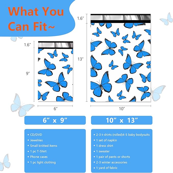 Cute Poly Mailers 6x9 Inch 100 Pcs - Image 2