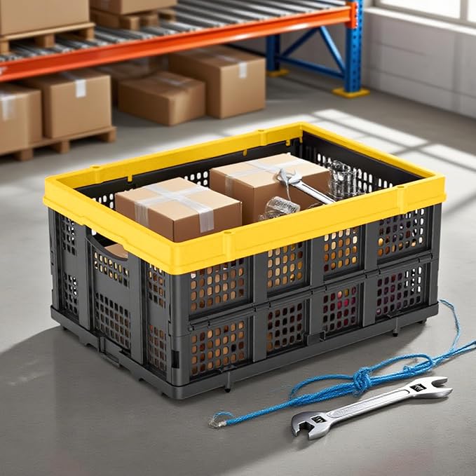 49L Collapsible Crate, Milk Crate - Image 6