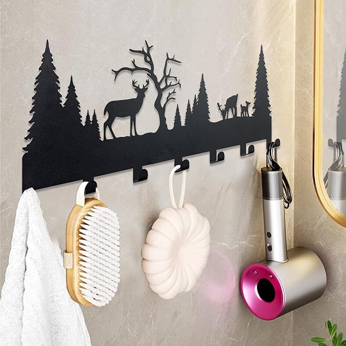 Wall Mounted Key Rack | Metal Key Rack Hook Organizer | Metal Key Organizer - Image 4