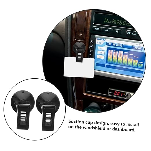 Mikinona 1 Pair Car Suction Cup Clamp Car Mounted Clamp Car Accessory Car - Image 9