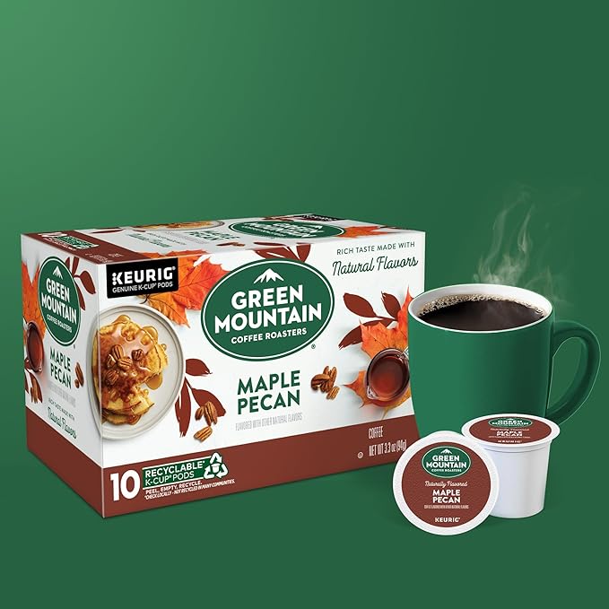 Green Mountain Coffee Roasters Maple Pecan Keurig K-Cup Pods, Light Roast Coffee - Image 8