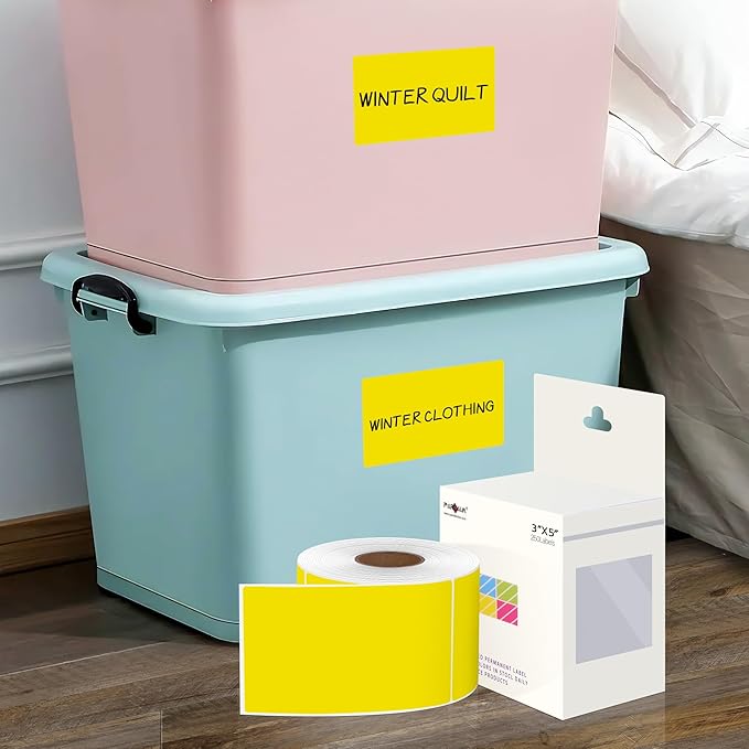 PARLAIM 3 X 5 Inch 1000Per/4Rolls Rectangle Inventory Color Coding Labels - Image 4
