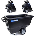 Tilt Truck, 1/2 Cu. Yd. Capacity Dump Cart by Unknown