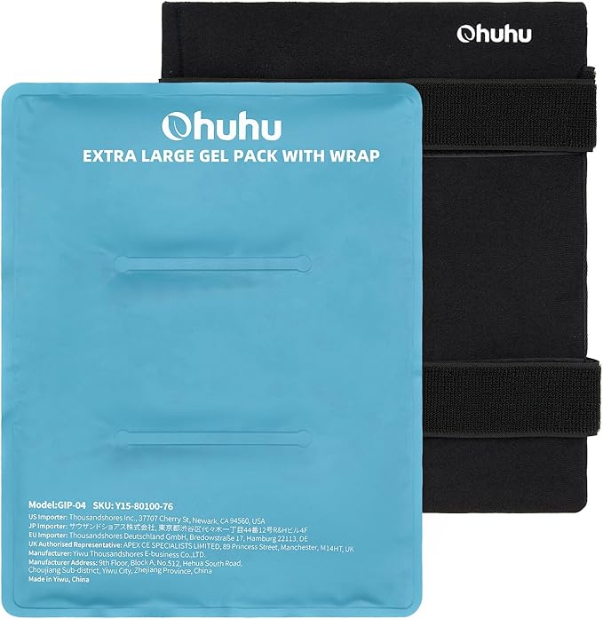 Ice Packs for Injuries: Ohuhu XL Reusable Ice Packs by Ohuhu