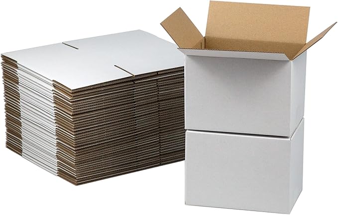 7x5x5 Inches Shipping Boxes Set of 40 by HESESOH