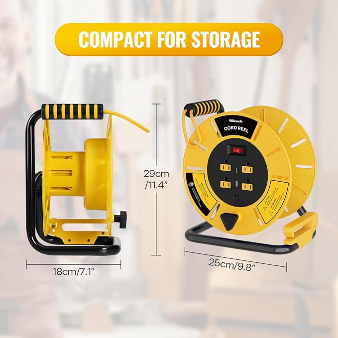 Extension Cord Storage Reel - Image 2