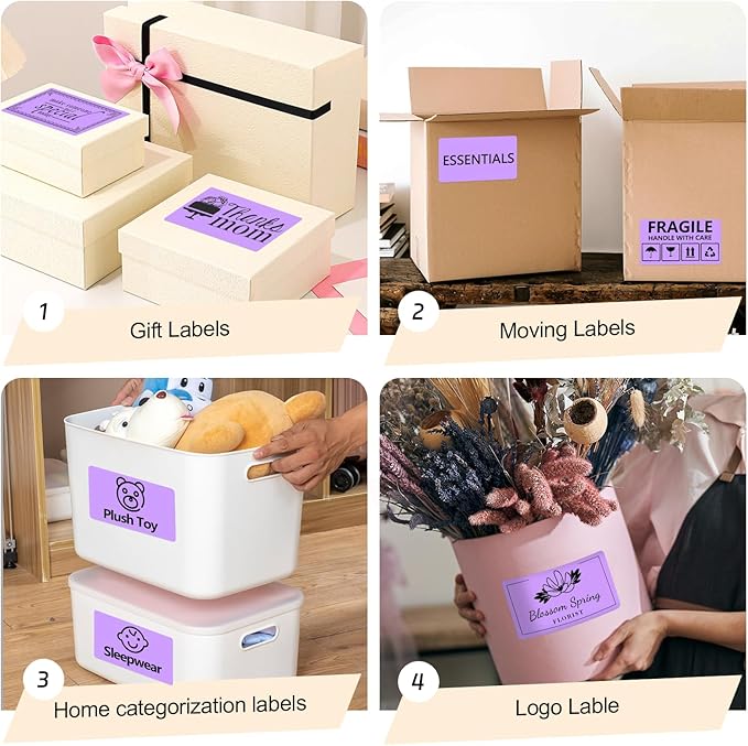 3x5 Inch Thermal Label Stickers, Moving Boxes, Address & Inventory Organization - Image 6