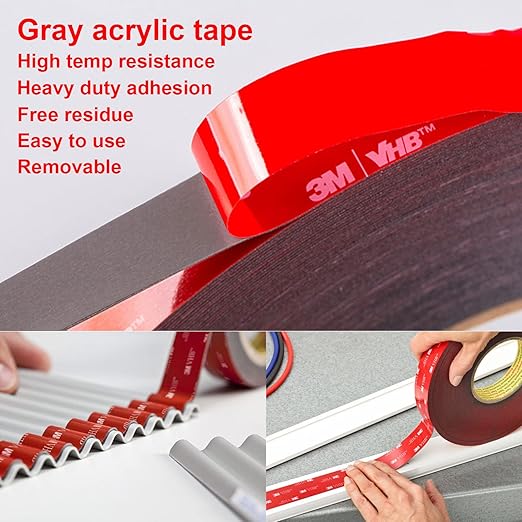 Double Side Tape Heavy Duty, 2in x 10ft Mounting Tape Strong Adhesive Double - Image 3