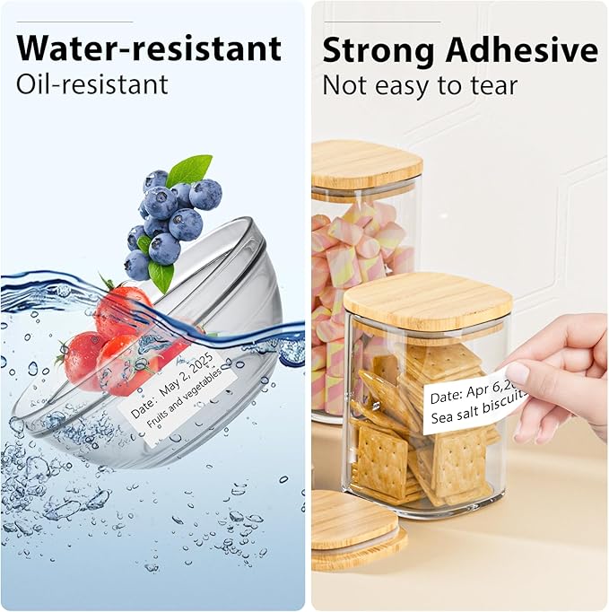 1x2 Inch Thermal Labels, Waterproof Removable Blank Stickers - Image 4