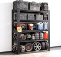 Metal Storage Shelves Unit, 5-Tier Adjustable Heavy Duty Garage Shelving by Unknown