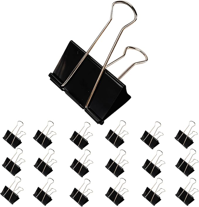 Jumbo Binder Clips 3 Inch by Aumsica