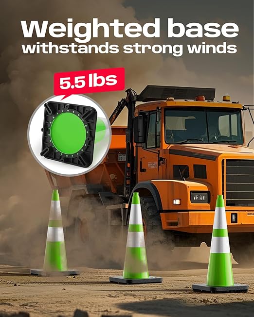 BATTIFE 28 Inch Traffic Cones - Image 3