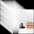 200 Pcs 8.5 x 14 Legal Size Heavyweight Clear Sheet Protectors, Heavy Duty by Gilprop