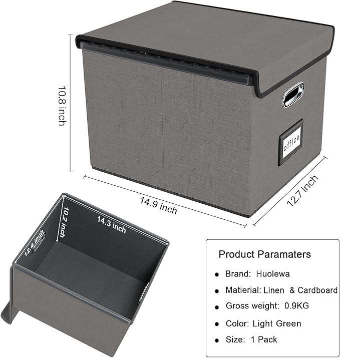 Huolewa File Organizer Box - Image 4