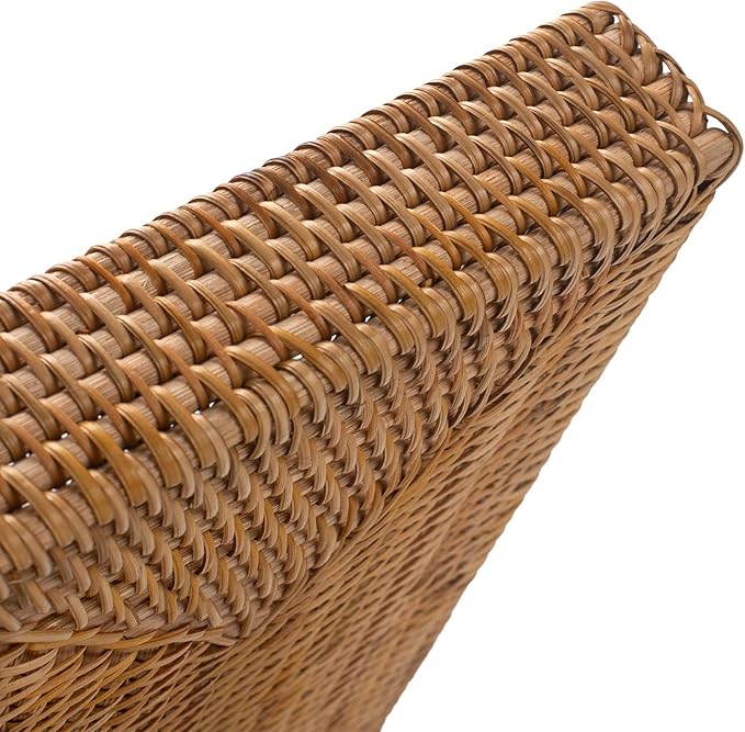 Rattan Letter Tray, Wicker Desk Tray, Woven Desktop Basket Organizer - Image 3
