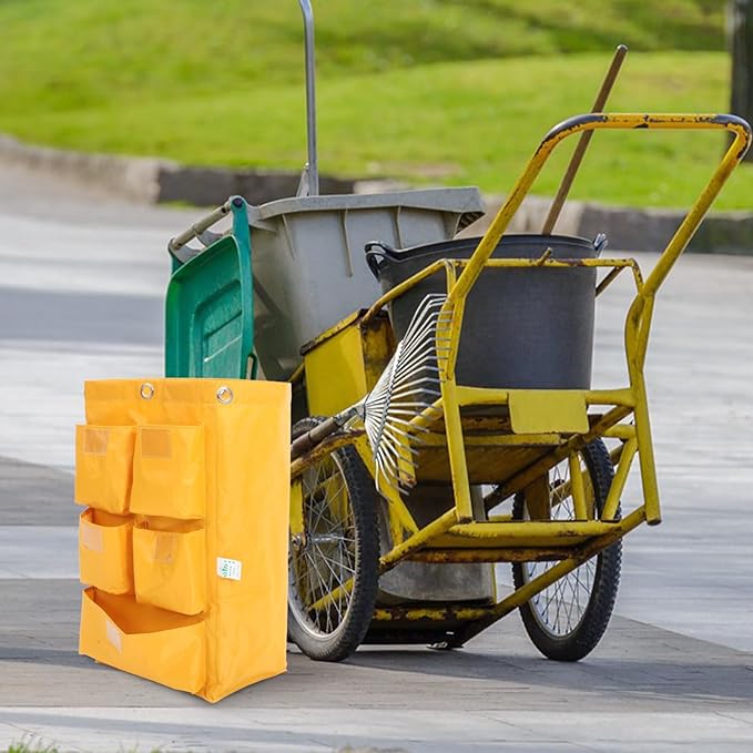 VALICLUD Replacement Waterproof Janitorial Cleaning Cart Bag - Image 5