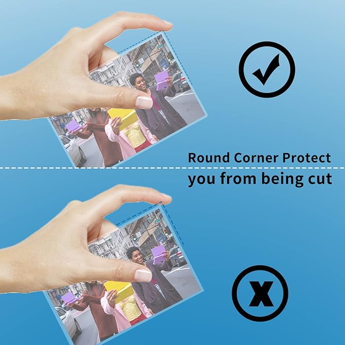 Uinkit Thermal Laminating Pouches Variety Small Size 5mil Thickness Card - Image 5