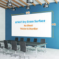 AFMAT Whiteboard Wallpaper, 6x4ft Dry Erase Contact Paper, Large Peel and Stick by AFMAT