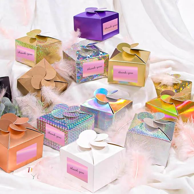3x2 Inch Holographic Thermal Labels, Glitter Thermal Stickers - Image 6