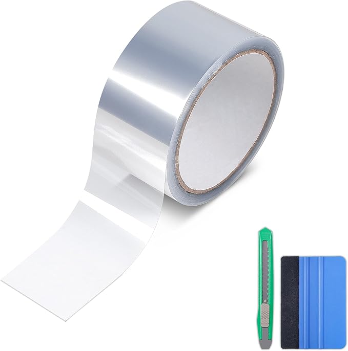 Lypumso Clear Vinyl Wrap Tape, Car Door Edge Guard Door Sill Protector - Image 8