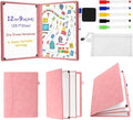 6 Sides Whiteboard Notebook Portable Whiteboard Dry Erase Notebook Portable Dry by Feifeiya