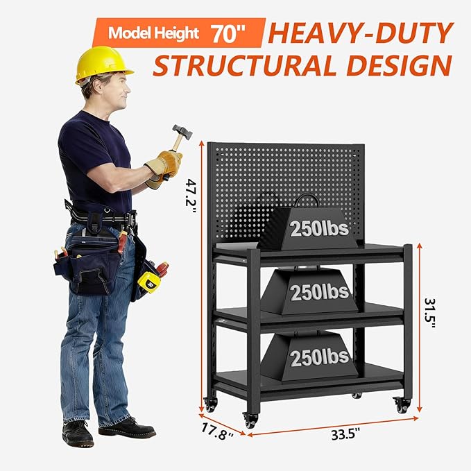 Metal Garage Shelving Unit - Image 3