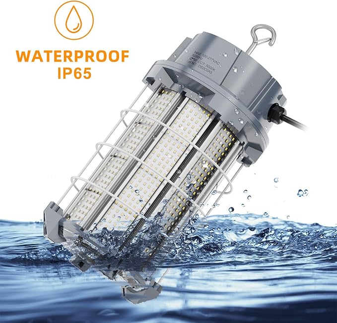 250W LED Temporary Work Light 37, 500 Lumen Construction Lights 5000K LED Work - Image 4