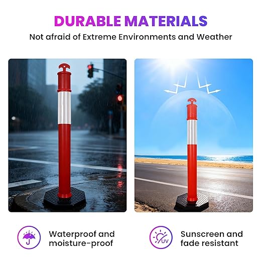 46” Traffic Delineator Post Cones - Image 4
