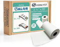Receipt Paper Roll for Valor Paytech VL 110 and VL 500 Credit Card Machine by VonlystReceiptPaperSpecialist