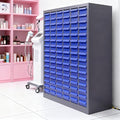 75 Drawer Heavy Duty Parts Cabinet, 2mm Steel Frame & ABS Drawers by CETIVENO
