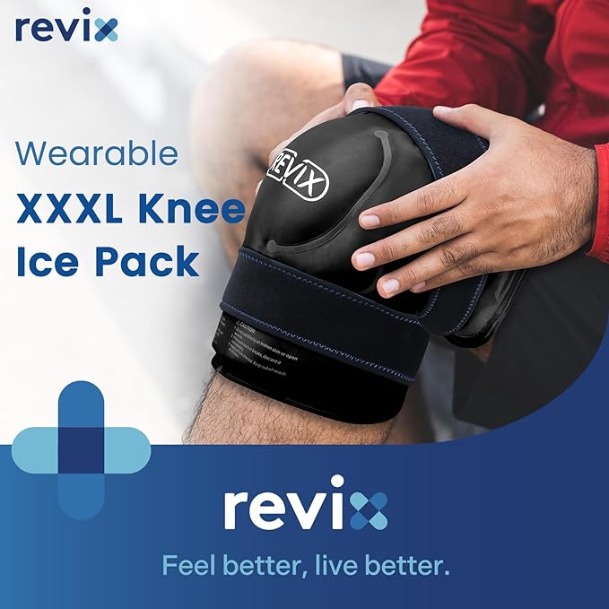 REVIX 20'' XXXL Reusable Ice Knee Wrap - Image 2