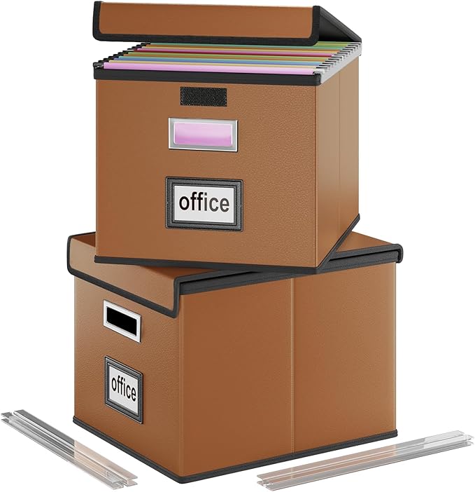 Huolewa File Organizer Boxes by Huolewa