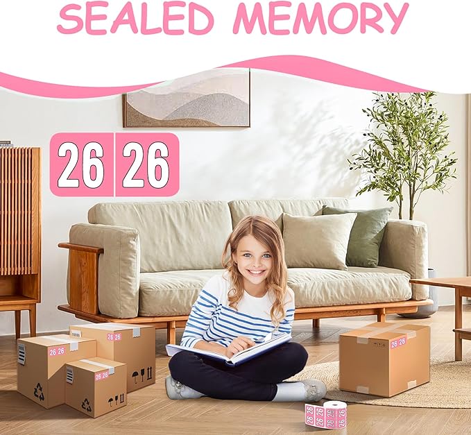 500 Pcs 2026 Year Stickers, Waterproof File Folder Labels, Self-Adhesive - Image 6