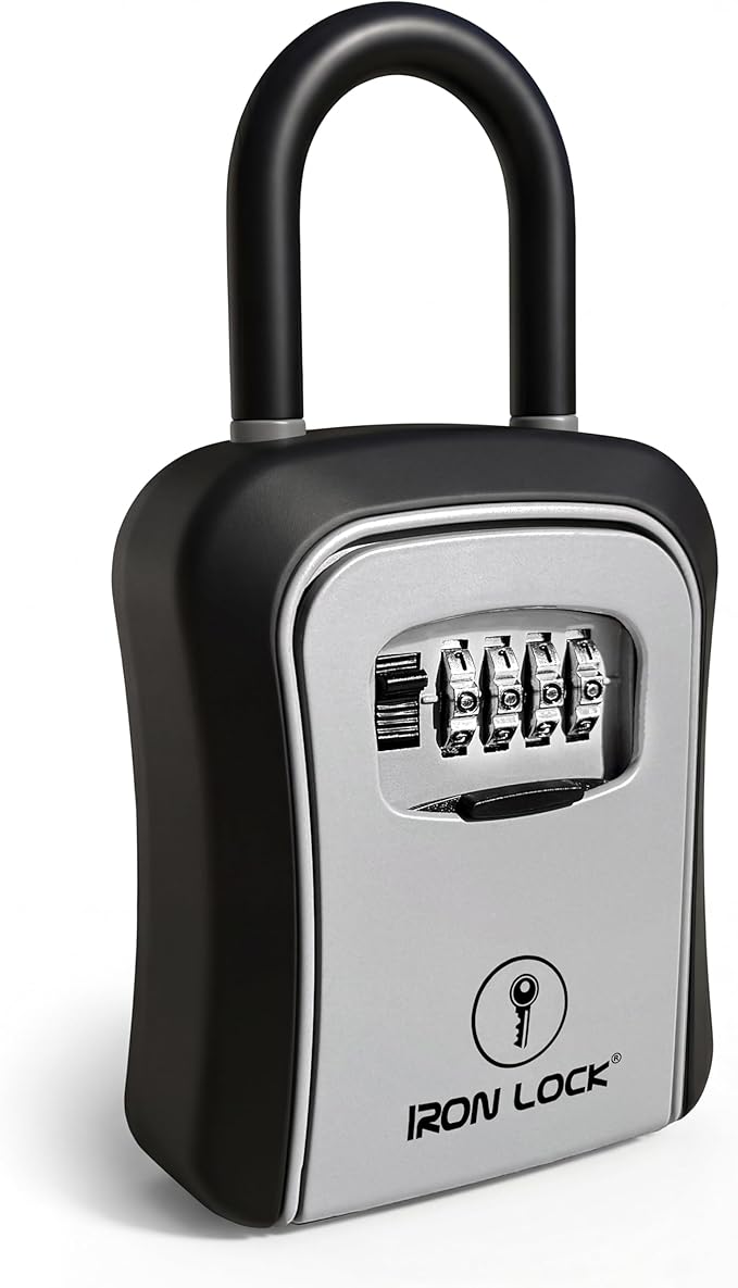 Iron Lock® Key Lock Box Portable by IronLock