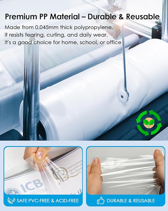 KTRIO 120 Pack Sheet Protectors 8.5 x 11 inch, Plastic Sleeves - Image 3