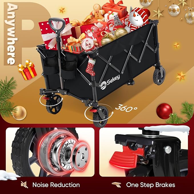 Sekey Collapsible Foldable Wagon - Image 6