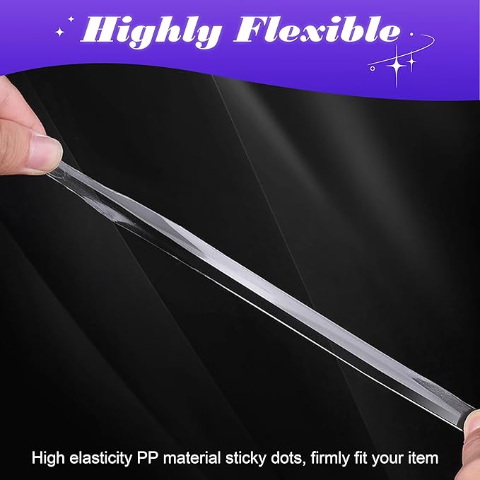 252pcs Car Easy-Pull Sticky Putty Clear Double Sided Removable, No Residue Glue - Image 6