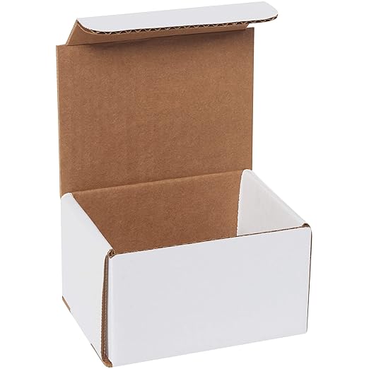 Box USA Small Shipping Boxes 5"L x 4"W x 3"H, Gifts or Bulk Business Orders by BOXUSA