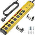CRST 6-Outlet Heavy Duty Power Strip by CRST