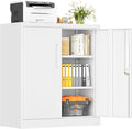 SUNCROWN 36” Metal Storage Cabinets by HOME